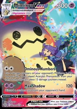 Mimikyu VMAX⁣ - Brilliant Stars⁣ (Ultra Rare)⁣ [TG17]