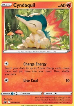 Cyndaquil⁣ - SWSH Black Star Promos⁣ (Promo)⁣ [221]