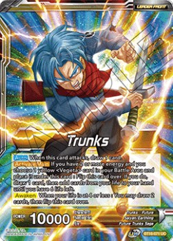 Trunks // SSB Vegeta & SS Trunks, Father-Son Onslaught⁣ - Realm of the Gods⁣ (Uncommon)⁣ [071]