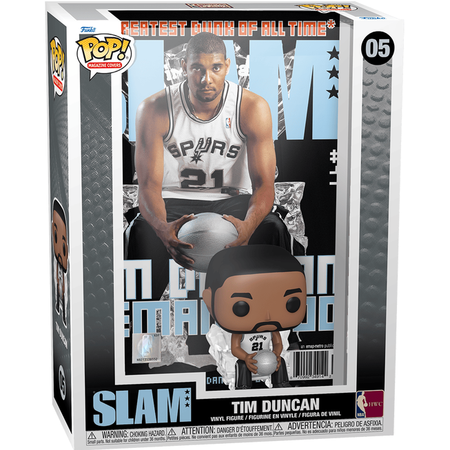 Funko POP! - NBA Cover: Tim Duncan (SLAM Magazine) #05