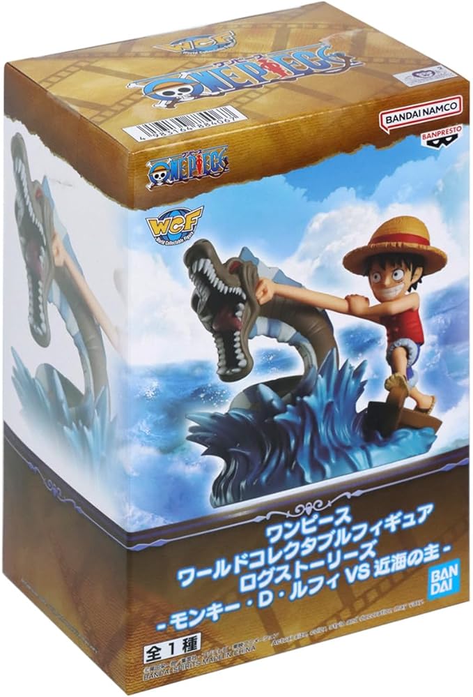 Banpresto - World Collectable Figure: One Piece - Log Stories - Monkey D. Luffy VS. Local Sea Monster