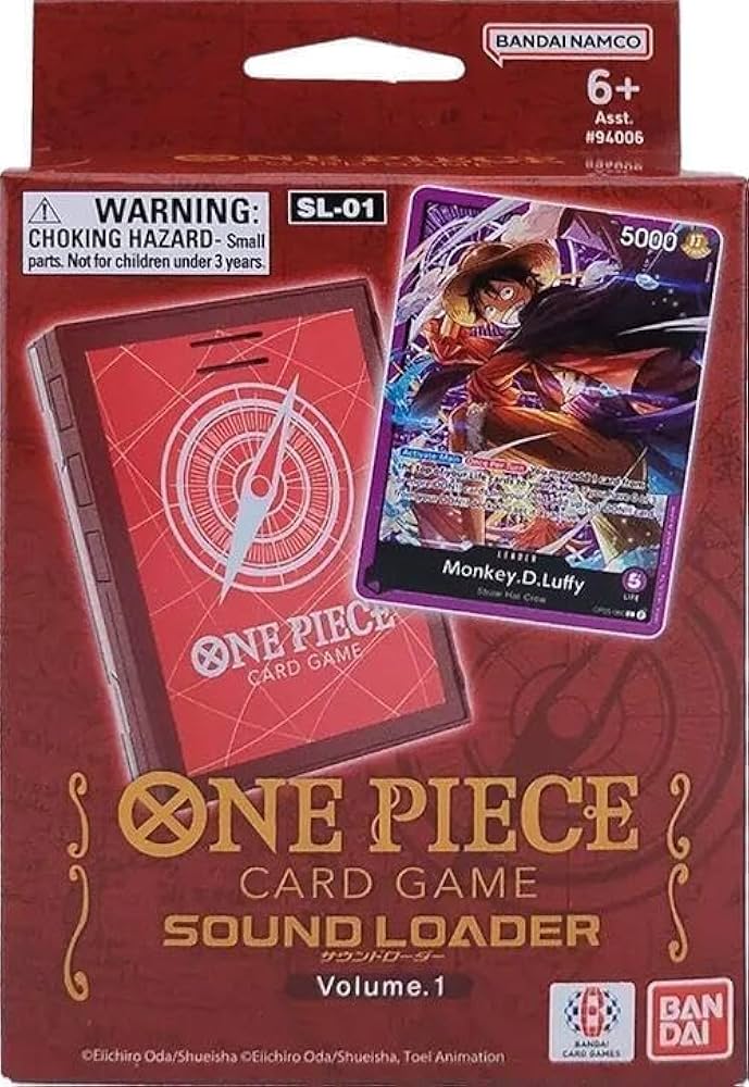 One Piece Card Game: Sound Loader Luffy - Volume 1