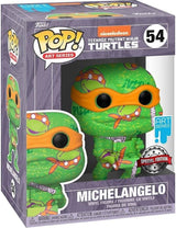 Funko POP! - Art Series: Teenage Mutant Ninja Turtles: Michelangelo #54 (inkl. Hard Acrylic Box)