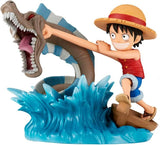 Banpresto - World Collectable Figure: One Piece - Log Stories - Monkey D. Luffy VS. Local Sea Monster