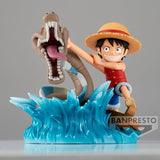 Banpresto - World Collectable Figure: One Piece - Log Stories - Monkey D. Luffy VS. Local Sea Monster