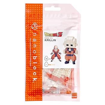 Nanoblock Dragon Ball Krillin Legetoj