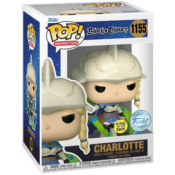 Funko POP! - Black Clover: Charlotte (Glow) - Special Edition #1155