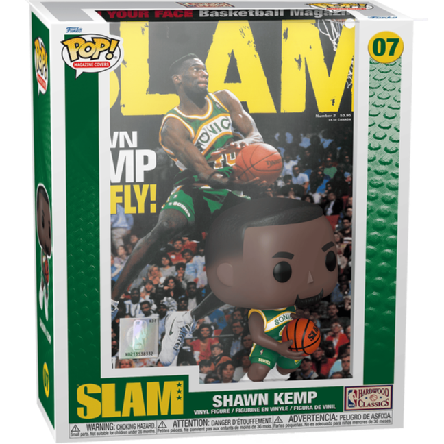 Funko POP! - NBA Cover: Shawn Kemp (SLAM Magazine) #07