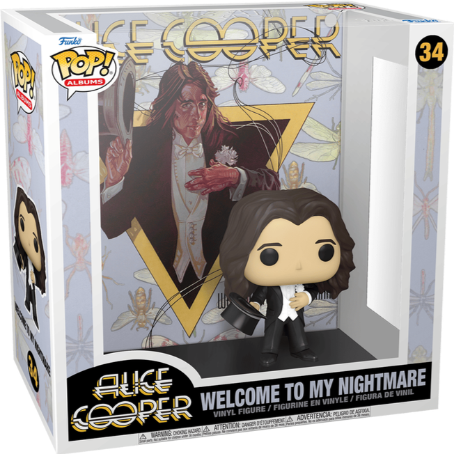 Funko POP! - Album: Alice Cooper - WELCOME TO MY NIGHTMARE #34