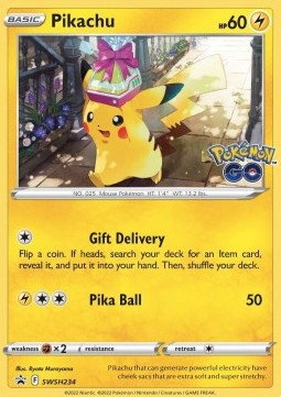 Pikachu⁣ - SWSH Black Star Promos⁣ (Promo)⁣ [234]