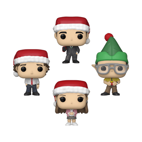 Funko POP! - The Office: Christmas Tree Holiday Box 4-Pack