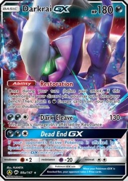 Darkrai GX - Burning Shadows (Promo) [BUS-88a]