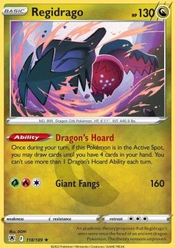 Regidrago - Astral Radiance (Rare) [ASR-118]