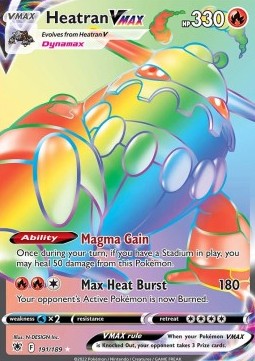 Heatran VMAX - Astral Radiance (Secret Rare) [ASR-191]