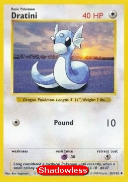 Dratini⁣ - Base Set⁣ (Uncommon)⁣ [26]