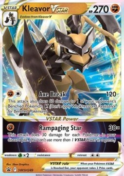 Kleavor VSTAR⁣ - SWSH Black Star Promos⁣ (Promo)⁣ [249]