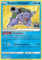 Radiant Blastoise - Pokémon GO (Ultra Rare) [PGO-018]