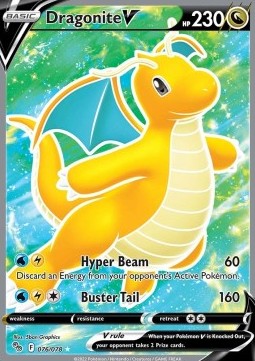 Dragonite V - Pokémon GO (Ultra Rare) [PGO-076]