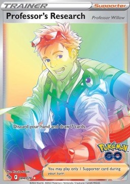 Professor's Research - Pokémon GO (Secret Rare) [PGO-084]