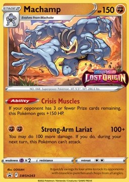 Machamp⁣ - SWSH Black Star Promos⁣ (Promo)⁣ [243]