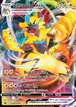 Zeraora VMAX⁣ - SWSH Black Star Promos⁣ (Promo)⁣ [264]