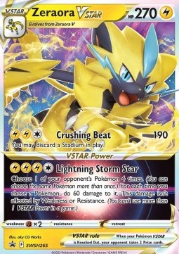 Zeraora VSTAR - SWSH Black Star Promos (Promo) [SWSH-265]