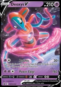 Deoxys V⁣ - SWSH Black Star Promos⁣ (Promo)⁣ [266]