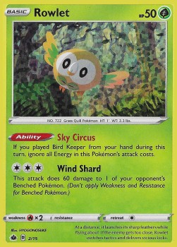 Rowlet - McDonald's Match Battle 2022 (Fixed) [MCD22-2]