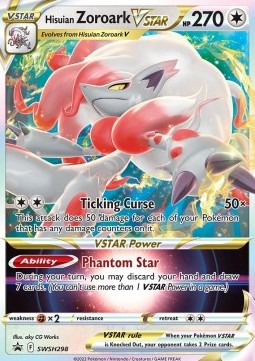 Hisuian Zoroark VSTAR⁣ - SWSH Black Star Promos⁣ (Promo)⁣ [298]