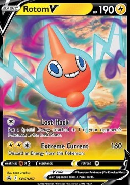 Rotom V⁣ - SWSH Black Star Promos⁣ (Promo)⁣ [257]