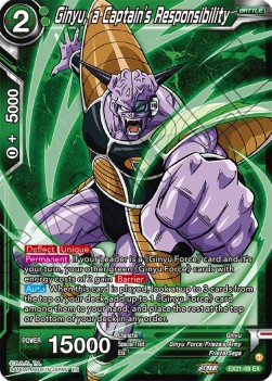 Ginyu, a Captain's Responsibility⁣ - Expansion Set: 5th Anniversary Set⁣ (Expansion Rare)⁣ [08]