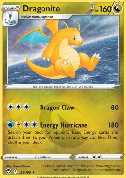 Dragonite⁣ - Silver Tempest⁣ (Holo Rare)⁣ [131]