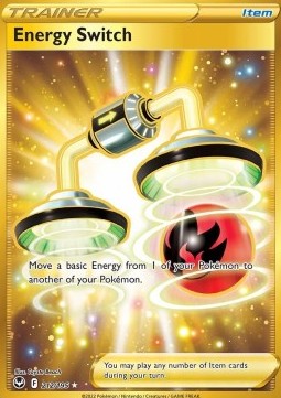Energy Switch⁣ - Silver Tempest⁣ (Secret Rare)⁣ [212]