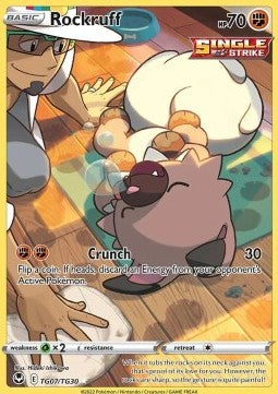 Rockruff⁣ - Silver Tempest⁣ (Holo Rare)⁣ [TG07]