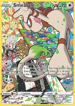 Smeargle⁣ - Silver Tempest⁣ (Holo Rare)⁣ [TG10]