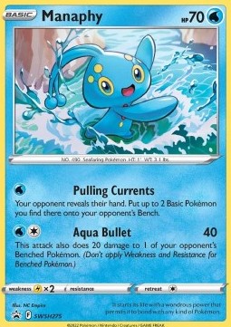 Manaphy⁣ - SWSH Black Star Promos⁣ (Promo)⁣ [275]