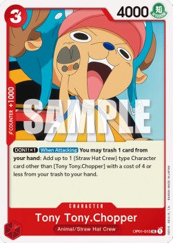 Tony Tony.Chopper (OP01-015)⁣ - Romance Dawn⁣ (Uncommon)⁣ [015]