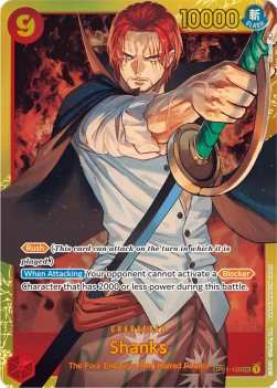 Shanks (OP01-120) (V.1) - Romance Dawn (Secret Rare) [OP01-120]
