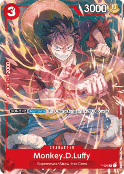 Monkey.D.Luffy (P-006) (V.1) - Promos (Promo) [P-006]