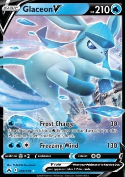 Glaceon V⁣ - Crown Zenith⁣ (Ultra Rare)⁣ [038]