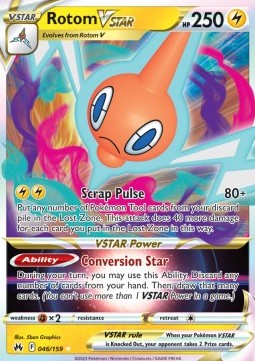 Rotom VSTAR⁣ - Crown Zenith⁣ (Ultra Rare)⁣ [046]