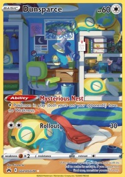 Dunsparce⁣ - Crown Zenith⁣ (Holo Rare)⁣ [GG23]