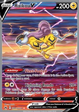 Raikou V⁣ - Crown Zenith⁣ (Ultra Rare)⁣ [GG41]