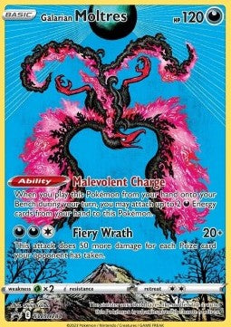 Galarian Moltres⁣ - SWSH Black Star Promos⁣ (Promo)⁣ [284]