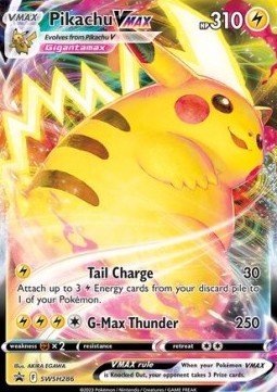 Pikachu VMAX⁣ - SWSH Black Star Promos⁣ (Promo)⁣ [286]