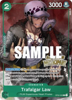 Trafalgar Law (OP02-035) (V.4)⁣ - Special Tournament Promos⁣ (Common)⁣ [035]