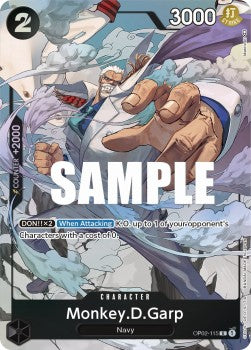 Monkey.D.Garp (OP02-115) (V.2) - Paramount War (Alternate Art) [OP02-115]