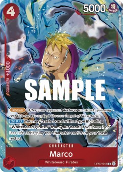 Marco (OP02-018) (V.2) - Paramount War (Alternate Art) [OP02-018]