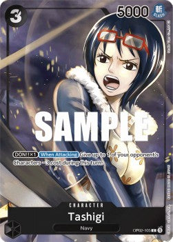 Tashigi (OP02-105) (V.2) - Paramount War (Alternate Art) [OP02-105]