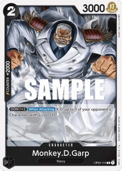 Monkey.D.Garp (OP02-115) (V.1)⁣ - Paramount War⁣ (Rare)⁣ [115]